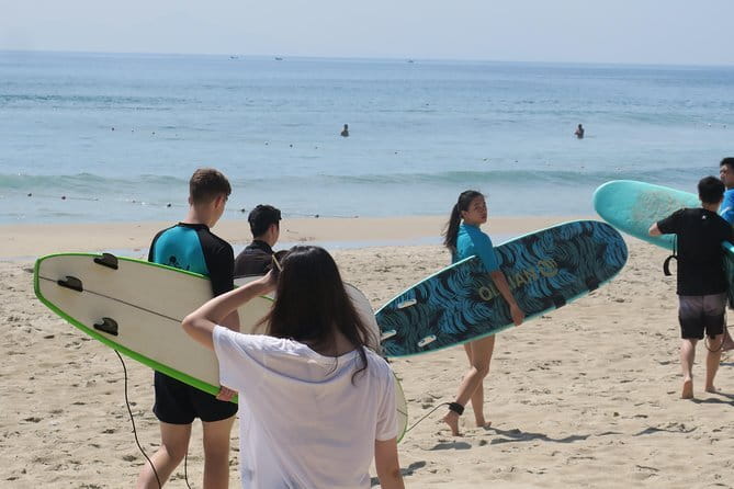 1 Hour Taster Surf Lesson at My Khe Beach - Catching your first waves fast, without pretending you’ll be perfect