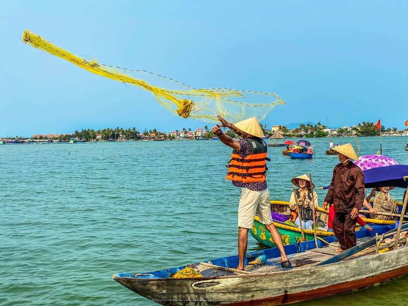 40 Minutes - Basket Boat Ride in the Water Coconut forest - Getting There From Hoi An: Optional Pickup vs. Self-Transfer