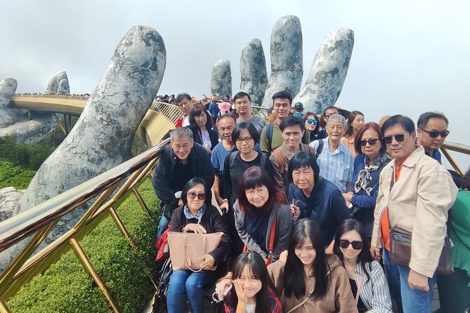 Ba Na Hills and Golden Bridge Full Day Tour Small Group - Golden Bridge at 1,400m: What You’re Really Walking