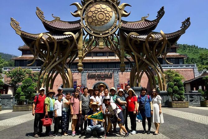 Ba Na Hills and Golden Bridge Full Day Tour Small Group - French Village, Linh Ung Pagoda, and Street Entertainment