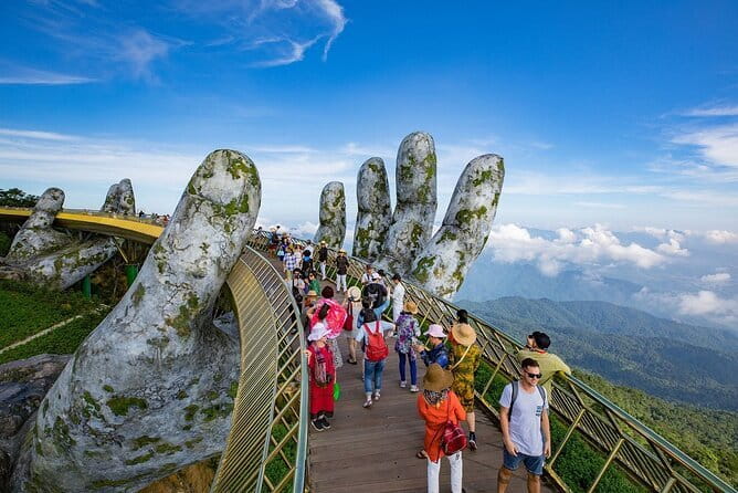 Ba Na Hills - Discover Golden Bridge - Coach ride, small group size, and the English guide reality check