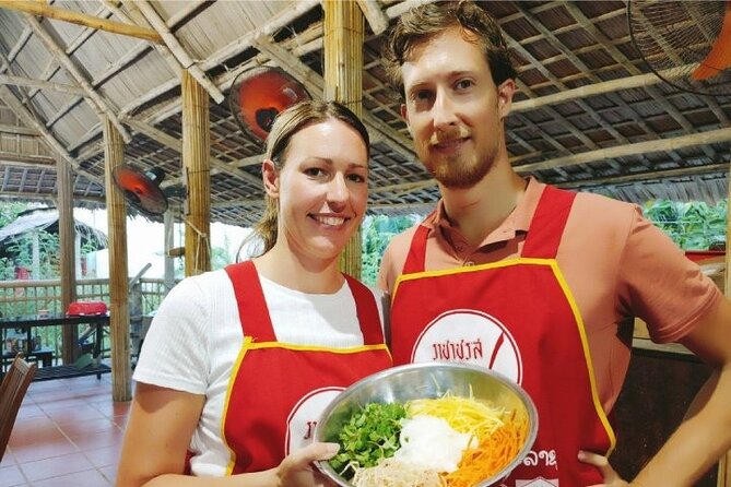 Basket Boat and Cooking Class Experience - Basket boat riding: learning the thung chai in real water