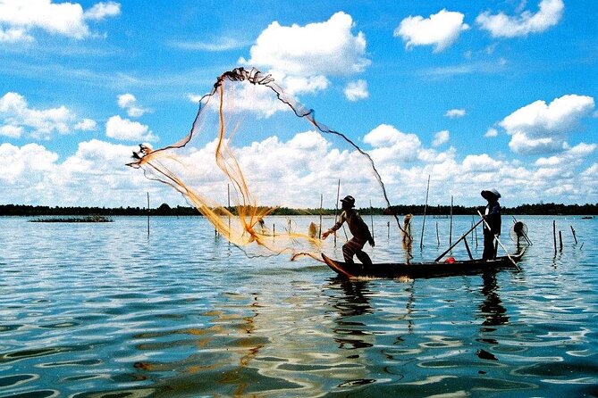 Basket Boat in Hoi An( visit water coconut forest,Crab fishing ) - The Water Coconut Forest Ride, Nipa Palms and Photo Stops