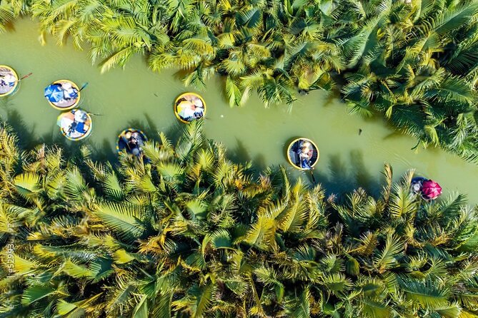 Basket Boat Ride, Coconut Forest, Sunset and Hoi An Town by Night - Hoi An Ancient Town by guided walking, not random wandering