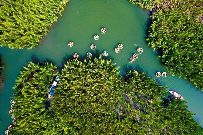Basket Boat Ride, Coconut Forest, Sunset and Hoi An Town by Night - The Non Nuoc stone carving stop in Da Nang