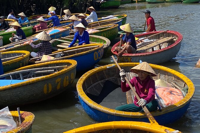 Bay Mau Cooking Class with Market Tour and Basket Boat Ride - A smooth half-day in Hoi An, with market to meal flow