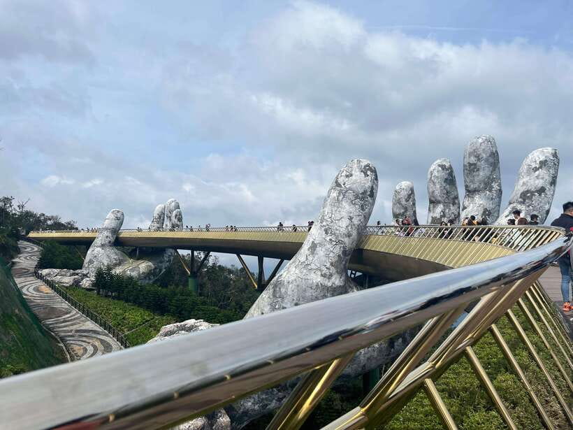 Best Tours/ Transfer to Bana Hills & Golden Bridge - Cable car ride, long line, big pay-off views