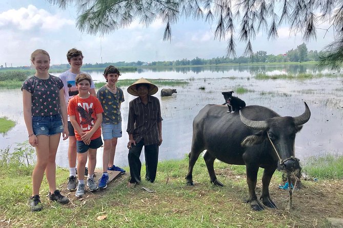 Buffalo Riding and basket boat tour from Da Nang/ Hoi An - Bay Mau Coconut Forest: Where the Scenery Is Quiet, Not Just Pretty