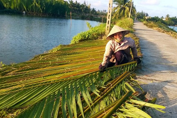 Buffalo Riding and basket boat tour from Da Nang/ Hoi An - Bamboo Basket Boats, Crab Fishing, and Coconut Leaf Crafts