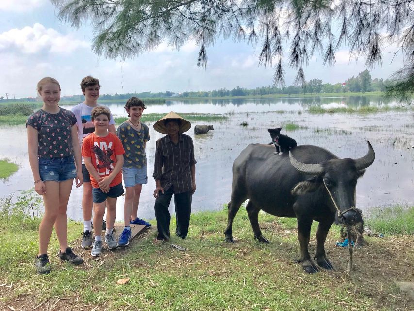 Buffalo Riding, Basket Boat and Cooking Class: Hoian/Da Nang - Cam Thanh Coconut Village: the basket boat experience in real channels