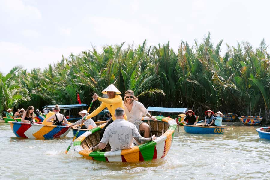 BUFFALO RIDING -BASKET BOAT & BIKE TOUR-HOI AN - Lantern-making in Hoï An old town, and how to enjoy it