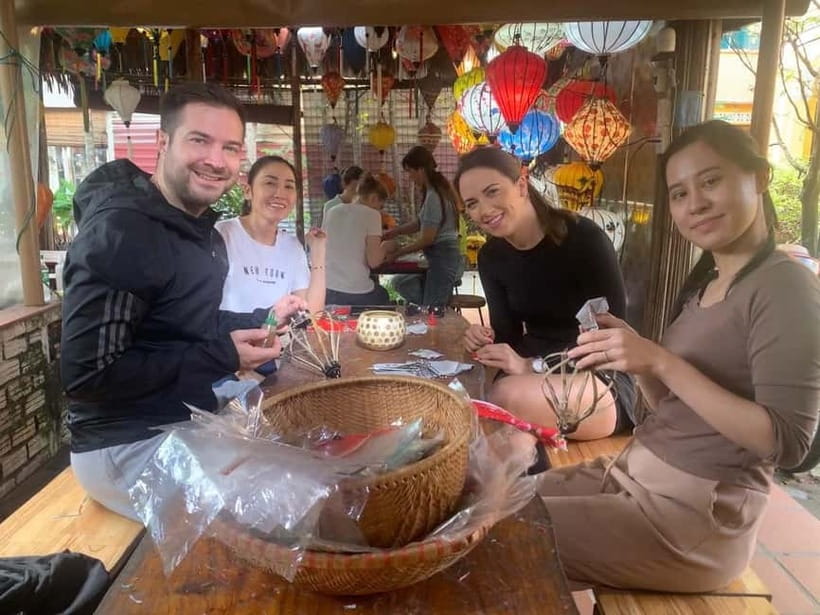CAM THANH ECOTOUR - LANTERN - MY SON HOLYLAND FULL DAY TOUR - Cam Thanh Coconut Village and lantern making class