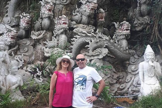CHAN MAY Port or TIEN SA Port to Visit DA NANG city & HOI AN city - Marble Mountains: pagodas, cave rooms, and viewpoints with weight