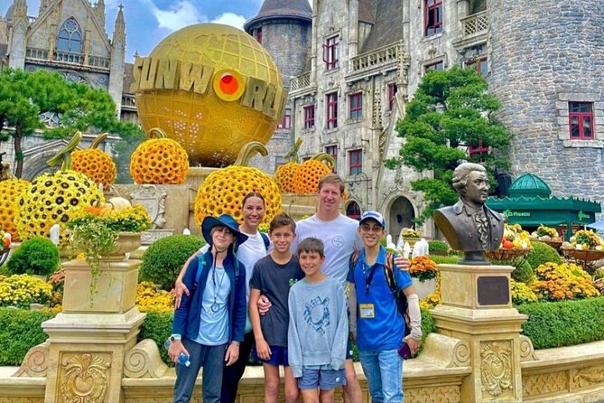 Chan May Port: Private Golden Bridge - Ba Na Hills Day Trip - Adventure rides at SunWorld, including the Tube Car slide