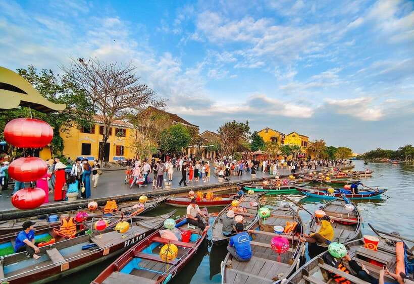 Chan May port : Private Trip to Hoi An Ancient Town - Lap An Lagoon: a scenic pause that works like a warm-up