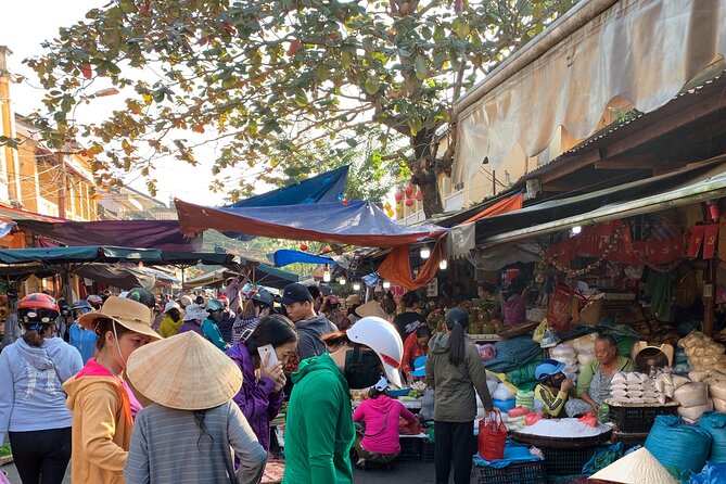 Coconut Basket boat, City tour, Boat ride, Night market from DN - Cam Thanh coconut forest: bamboo basket boats on Bay Mau