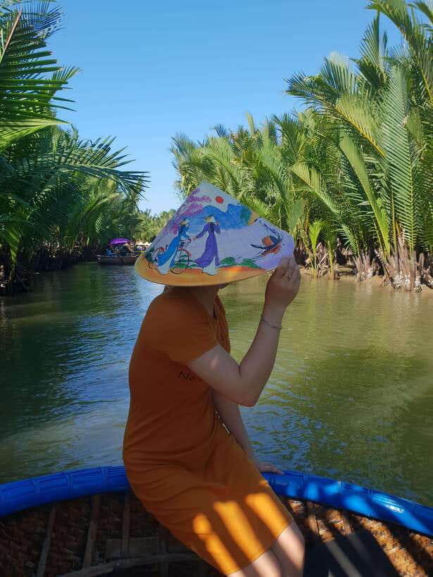 Coconut Basket Boat Ride and Floating Lantern Boat by Night - What You Do on the Basket Boat, and Why It Feels Different