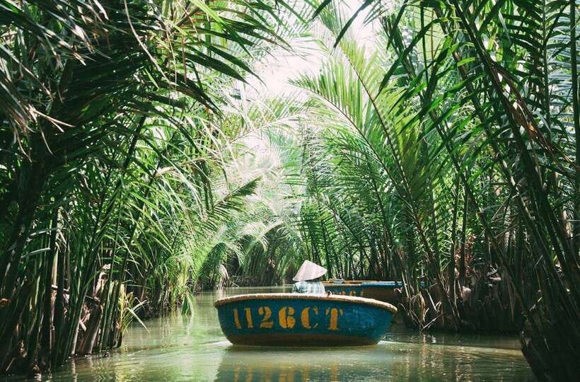 Coconut Basket Boat Ride in Hoi An - Hoi An’s bamboo basket boats through Coconut Island waters