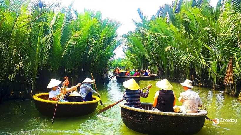 Coconut Basket Boat Ride in Hoi An - Getting to Coconut Island and avoiding the Grab detour