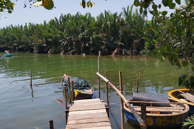 Coconut Basket Boat Trip - A Must - Do Experience in Hoi An! - Coconut basket boating on the Thu Bon, where the pace actually slows