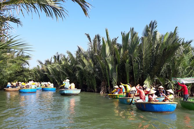 Coconut Basket Boat Trip - A Must - Do Experience in Hoi An! - What happens on the water: a tour of the nipa forest plus crab and net demos