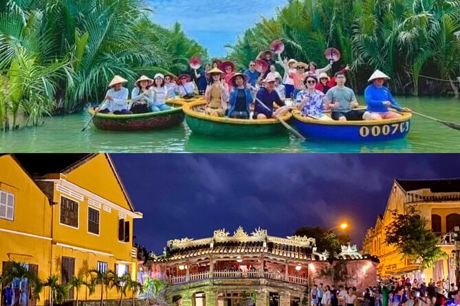 Coconut Jungle Eco & Hoi An City Tour With Boat Ride - Lantern-lit Hoai River ride and flower release: the evening mood