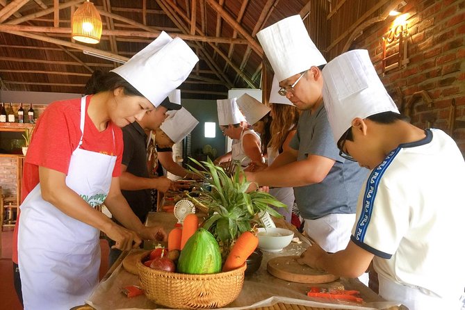 Cooking Class Hoi An:Local Market, Basket Boat, Fishing & Cooking - Stop 1: Eco-tourism in Cam Thanh and what the nipa palms add