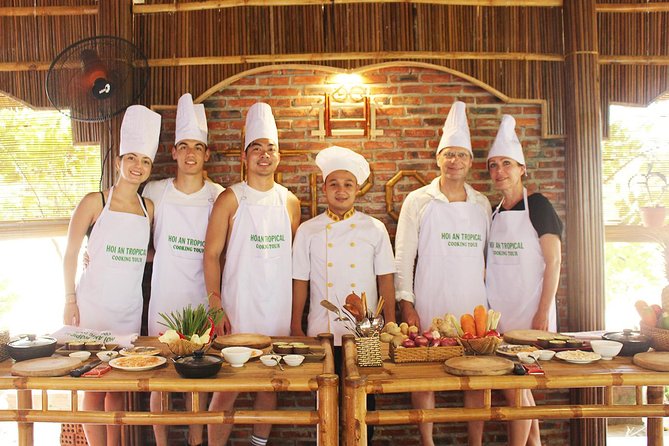 Cooking Class Hoi An:Local Market, Basket Boat, Fishing & Cooking - Stop 2: Hoi An Market shopping, guided ingredient choices