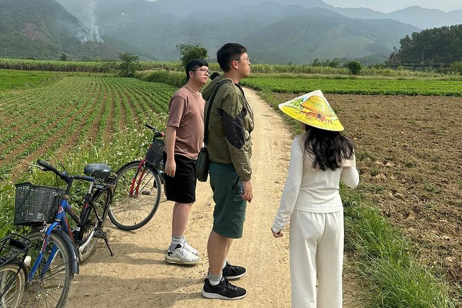 Cooking Cycling and Pure Water Experience in Danang Rural Village - Picking Vegetables and Cooking Mountain Dishes in a Home Garden