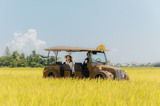 Countryside Adventure Private Tour by Electric Car - Thu Bon River Drive-By and the Moonlight Bridge Views