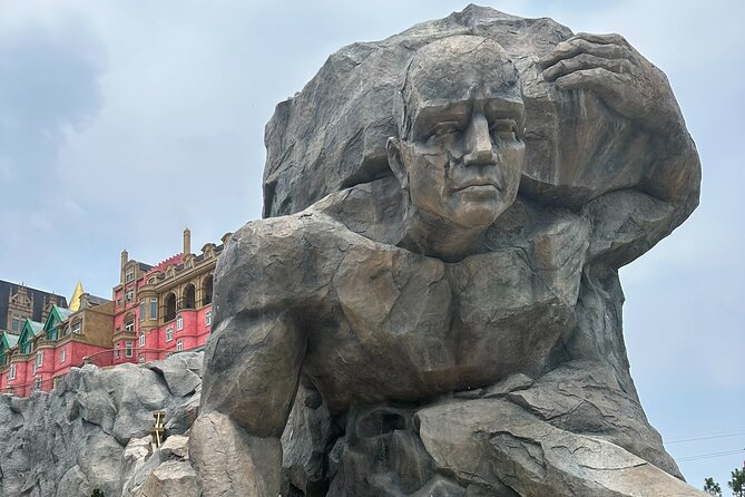 DA NANG Ba Na Hills, Golden Bridge & Cable Cars PRIVATE TOUR - Dragon Bridge and Love Bridge: quick photo stops, not a long detour
