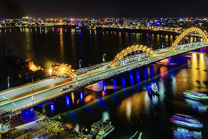 Da Nang by Night from Hoi An: Seafood dinner, night market and cruise trip - The 45-minute Han River cruise with live music