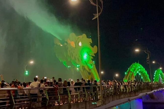 Da Nang ByNight with Marble Mountain,Monkey Mountain,Dragon Bridge,Night Market - Key highlights at a glance