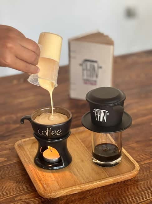 Da Nang: Egg, Salt, & Coconut Coffee Making Class - Brewing egg coffee the hands-on way