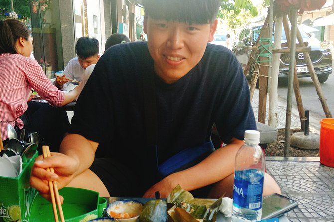 Da Nang Food Tour by Motorbike - The Bach Dang Street walk and Han River moment