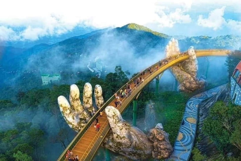 Da Nang: Golden Bridge, Ba Na Hills & Buffet Lunch Included - Le Jardin D’Amour and French Village: the romantic contrast