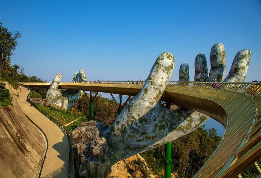 Da Nang: Golden Bridge, Marble Mountains & Monkey Mountain - Marble Mountains: Pagodas, Caves, and the 151-Step Water Mountain