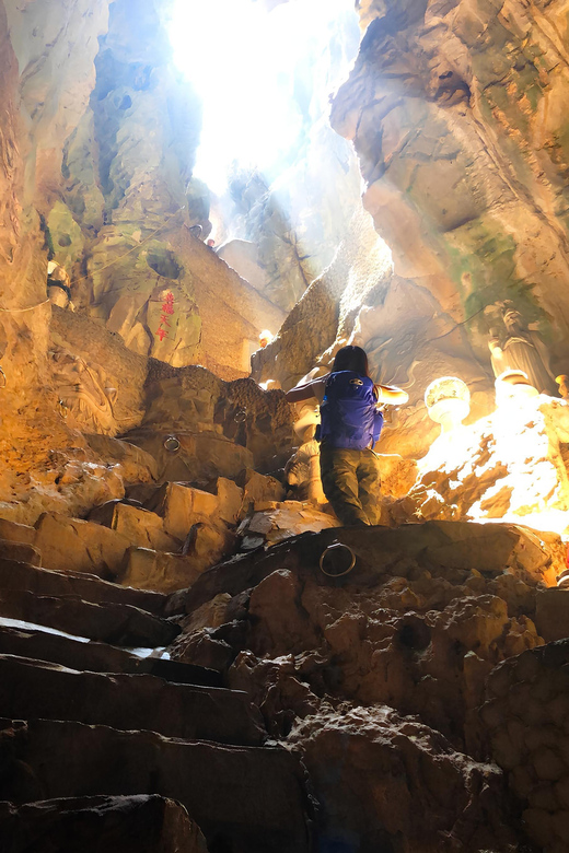 Da Nang Half day City Tour: Linh Ung, Marble & Am Phu Cave - The viewpoint moment over Son Tra and the bay