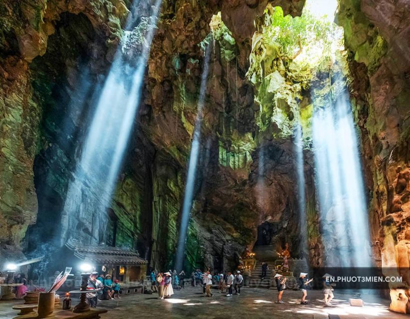 Da Nang/Hoi An: Lady Buddha -Marble Mountain - Am Phu Cave - A smart route from Monkey Mountain to Marble Mountain caves