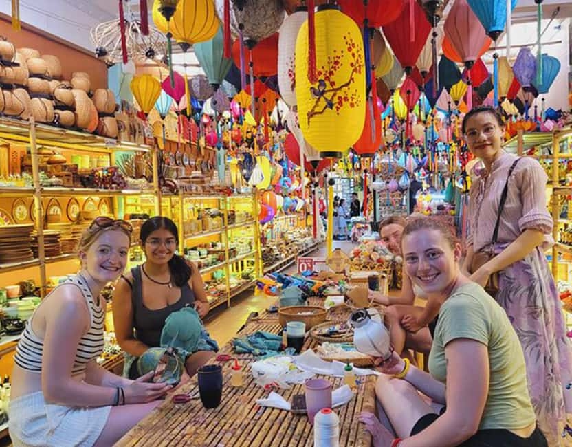 Da Nang/Hoi An: Lantern Making Workshop and Basket Boat Ride - Lantern making in Hoi An: a souvenir with real meaning