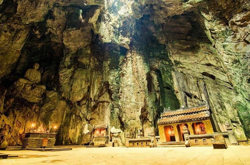 Da Nang/Hoian: Marble Mountain, Am Phu Cave, Monkey Mountain - Linh Ung Pagoda and the 67-meter Lady Buddha on Monkey Mountain