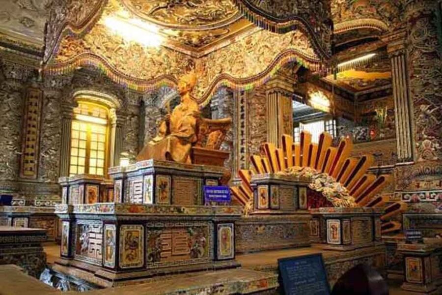 Da Nang: Imperial City of Hue Day Trip with Lunch and Ticket - Khai Dinh Tomb: A Royal Tomb That Hits Visually
