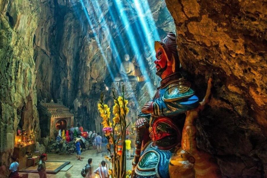 Da Nang : Lady Buddha - Marble Mountains - Am Phu Cave Tour - Marble Mountains: The Five Elements, the Steps, and the Views