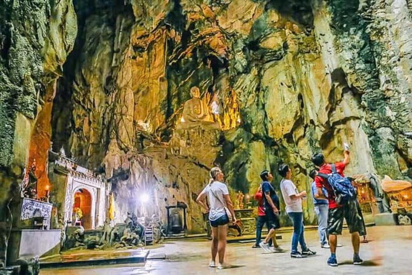 Da Nang: Marble Mountain, Monkey Mountain & Am Phu Cave Tour - Key highlights you should care about