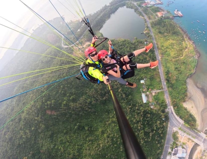 Da Nang: Monkey Mountain Paragliding Experience - Price and value: $12 listed, plus 1,500,000 VND cash to the pilot