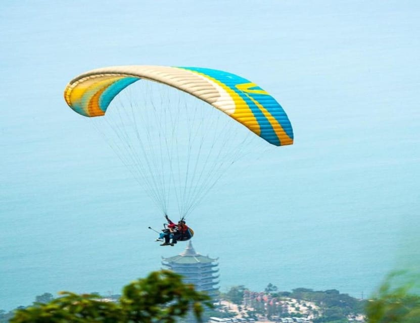 Da Nang: Monkey Mountain Paragliding Experience - Getting to Buu Dai Son Pagoda: the first “win” is smooth pickup
