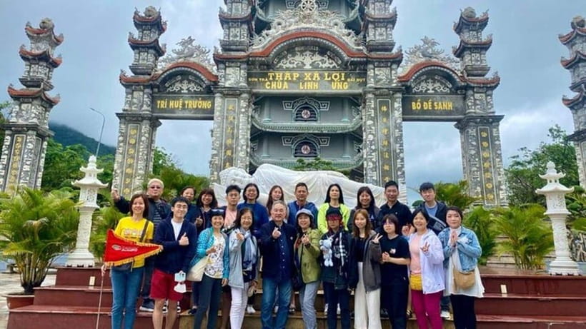 DaNang/HA: Lady Buddha, Marble Mountain & Am Phu Caves Tour - Getting rolling: pickup, pacing, and how 270 minutes work