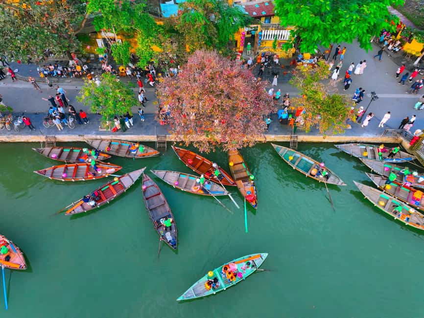 Danang: Hoi An, Marble Mountains or Bay Mau Coconut Forest - Hoi An Ancient Town at night: where the tour’s timing pays off