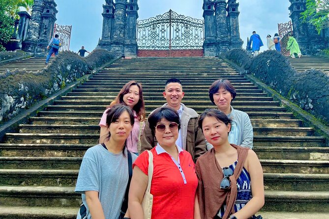 Danang/Hoi An to Hue Day Trip with English Speaking Driver - Tomb of Khai Dinh: 127 Steps, Mixed Styles, and Practical Footwear