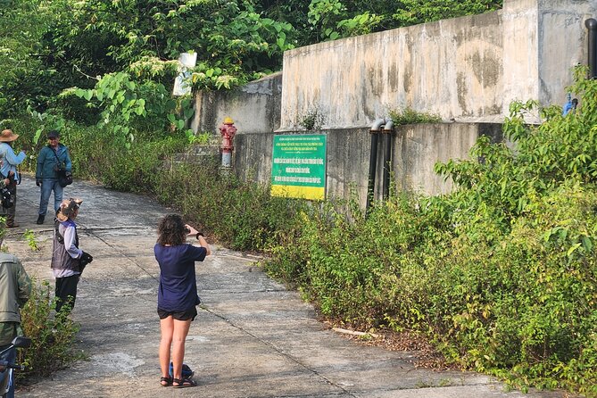 Endangered Monkeys Watching - Red Shanked Douc Langurs - Beyond monkeys: birds, butterflies, mongoose, and what you learn while waiting